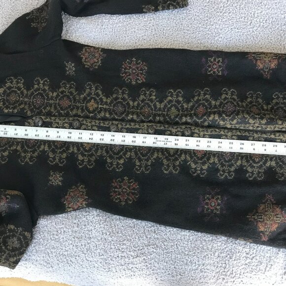 Peruvian Connection Knitted Alpaca Coat, Acetate Lining, Sz. S - Picture 5 of 6